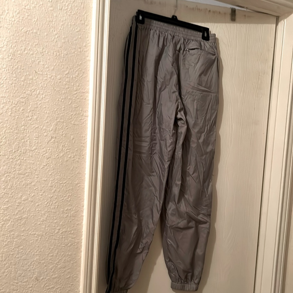 Men sweat pants gray size small